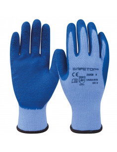 GUANTE LATEX AZUL G150GB
