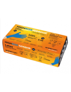 GUANTE LATEX HIGH RISK 2