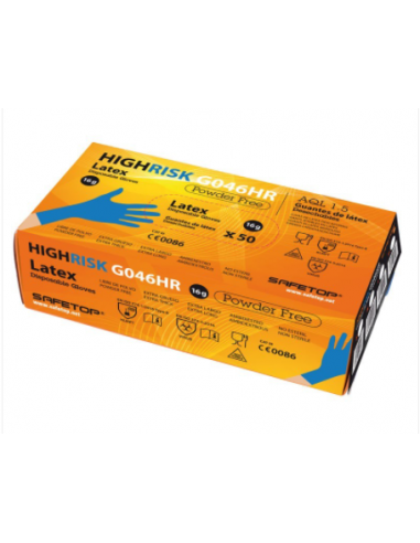 GUANTE LATEX HIGH RISK