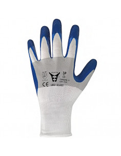GUANTE LATEX AZUL 3P T-9