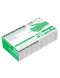 GUANTE NITRILO EURO-ONE VERDE 2