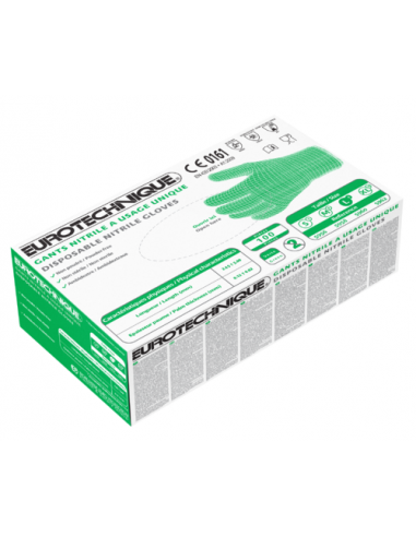 GUANTE NITRILO EURO-ONE VERDE