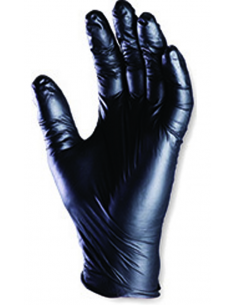 GUANTE NITRILO EURO-ONE NEGRO