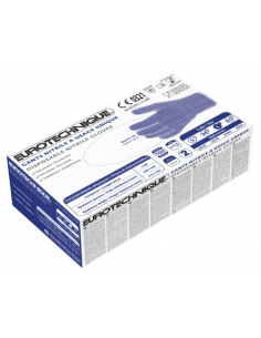 GUANTE NITRILO EURO- ONE AZUL 2