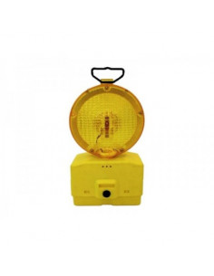 LAMPARA OBRAS AMARILLA