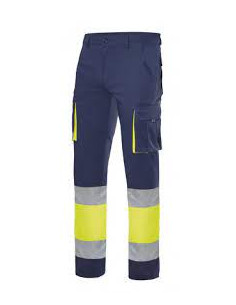 PANTALON STRETCH BICOLOR AV